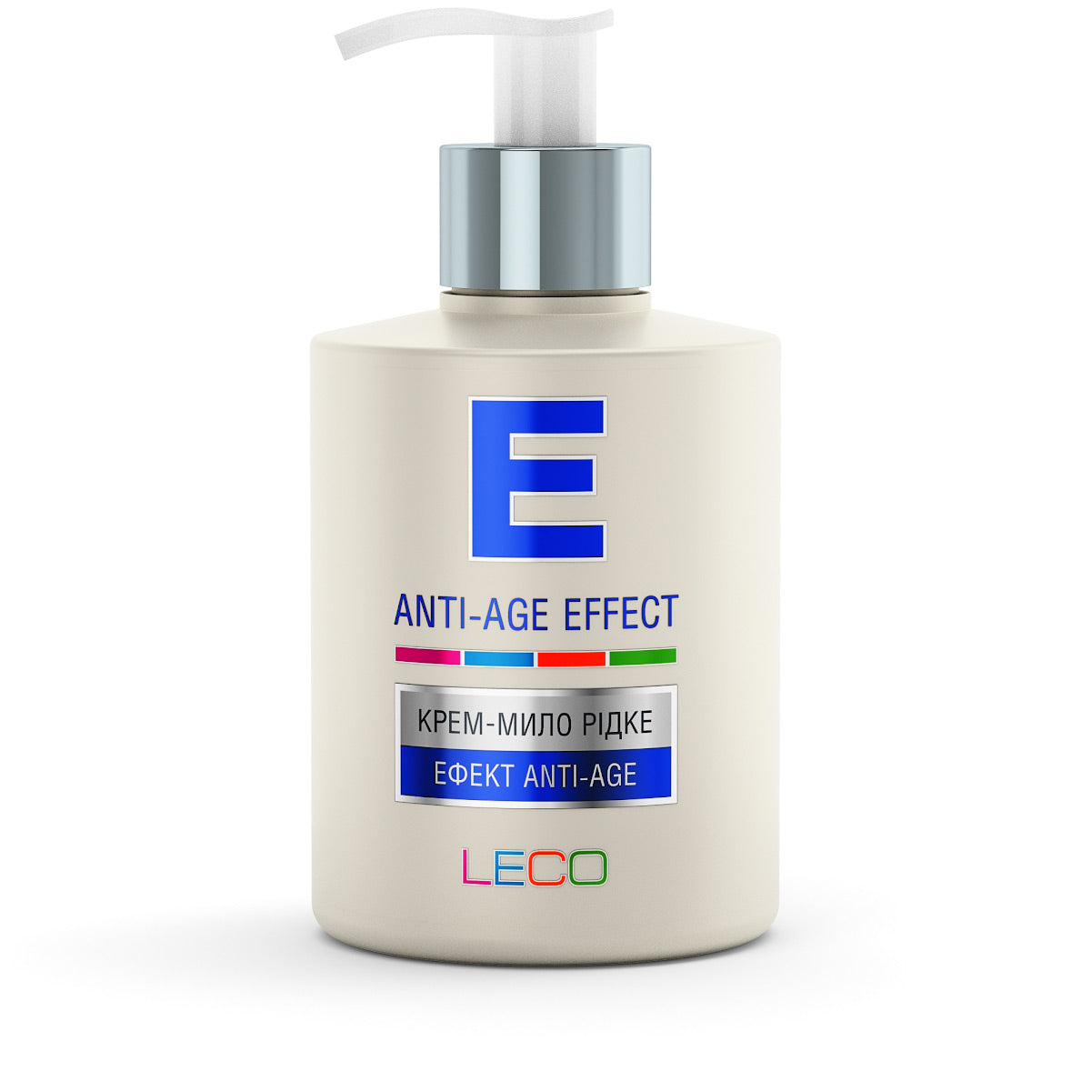 LECO skystas kremas muilas E "ANTI-AGE EFEKTAS".
