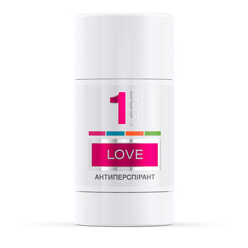 Pieštukinis dezodorantas-antiperspirantas „LOVE 1”