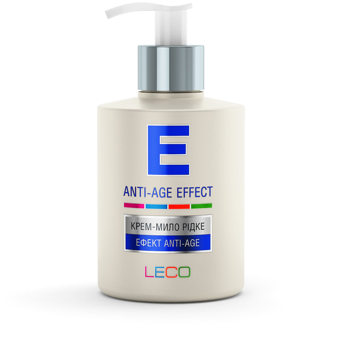 LECO skystas kremas muilas E "ANTI-AGE EFEKTAS".